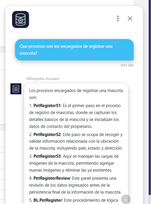 Asistente con <strong>Inteligencia Artificial</strong>